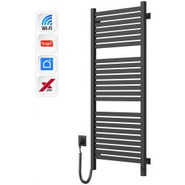 Рушникосушка Navin електрична Авангард Х, 1200х480х71мм, Wi-Fi, сталь, чорний муар, ліве підключення