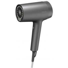 Фен Philips 7000 Series, 1800Вт, 4 режими, DC Motor, дифузор, іоніз-я, хол. обдув,сірий