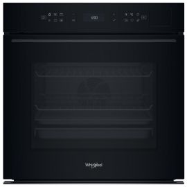 Духова шафа Whirlpool електрична, 73л, A+, дисплей, конвекція, піроліз, телескопічні напрямні, чорний