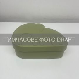 Ланч-бокс ARDESTO Fresh Elephant 1л, пластик, зелений