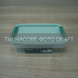 Контейнер для зберігання харчових продуктів ARDESTO Fresh 0.52л, пластик, прямокутна, зелений