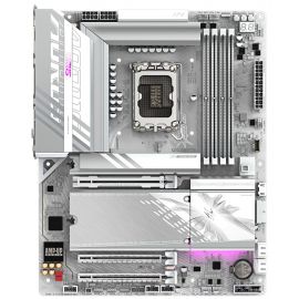 Материнська плата GIGABYTE Z89 AORUS ELITE WF7 ICE s1851 Z890 4xDDR5 M.2 HDMI DP Wi-Fi BT ATX білий