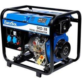 Генератор дизельний EnerSol SKD-3B, 230В, 2.8/3кВт, ручний стартер, 85кг
