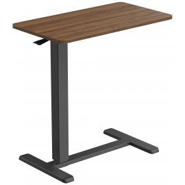 Стіл компактний  2E CE710BD, 710x400мм, регульована висота, чорно-коричневий