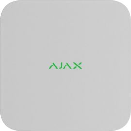 Мережевий відеореєстратор Ajax NVR DC white, 8 каналів, 12V, білий