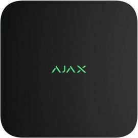 Мережевий відеореєстратор Ajax NVR DC black, 8 каналів, 12V, чорний