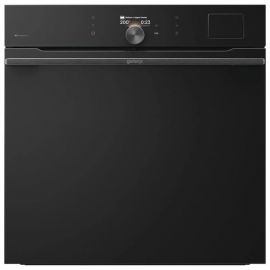 Духова шафа Gorenje електрична, 77л, A+, пара, дисплей, піроліз, готув. на різн рівнях, чорний
