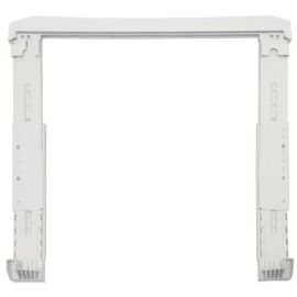 Комплект монтажний Beko для з'єднання пральної машини з сушильною машиною 40-54 см, білий