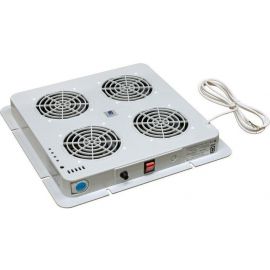 Блок вентиляторів покрівлі ZPAS PWD-4W, DP200A, з терморегулятором, 230В, сірий