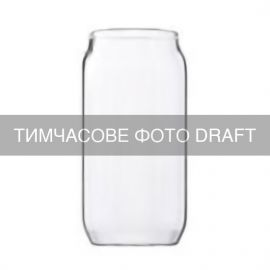 Набір склянок ARDESTO Jar 500мл, 2шт, боросилікатне скло, прозорий