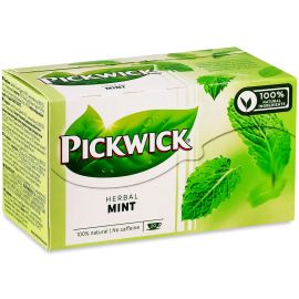 Чай зелений Pickwick з м'ятою 40г (20х2г)X12