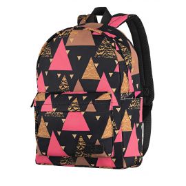 Рюкзак 2Е, TeensPack Triangles, чорний