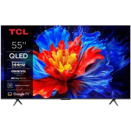 Телевізор 55" TCL QLED 4K 144Hz Smart Google TV Titan ONKYO sound