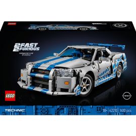 Конструктор LEGO Technic Подвійний форсаж Автомобіль Nissan Skyline GT-R (R34)