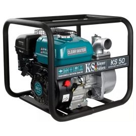 Мотопомпа бензинова Konner&Sohnen KS 50 для чистої води 500л/хв 7.0к.с 24кг