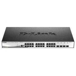 Комутатор D-Link DGS-1210-28X/ME 24xGE, 4xSFP+