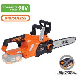 Пила ланцюгова акумуляторна SEQUOIA SBC2012BS 20В шина 30см 1/4" 6.0м/с 3.2кг без АКБ та ЗП