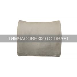 Подушка ортопедична ARDESTO Sleepwell Back 34х32х12см, для спини, піна меморі, сірий