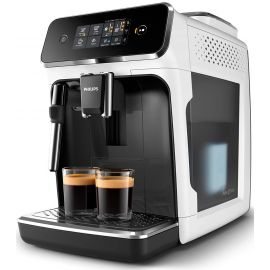 Кавомашина Philips Series 2300, 1.8л, зерно+мелена, дисплей, авторецептів -2, білий