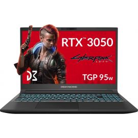 Ноутбук Dream Machines RG3050-15 15.6FHD IPS, Intel i7-13620H, 16GB, F1TB, NVD3050-4, DOS, чорний