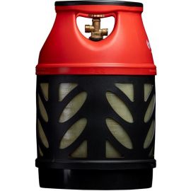 Балон газовий композитний Gutgas Ragasco CRS-18.2, 18.2л, пропан/бутан 7.5кг/8.5кг, 30бар, вентиль Shell (український стандарт), 4.4кг