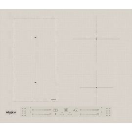 Варильна поверхня Whirlpool індукційна, 60см, розширена зона, бежевий
