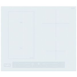 Варильна поверхня Whirlpool індукційна, 60см, розширена зона, білий