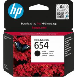Картридж із друкуючою головкою струменевий HP No.654 DJ IA 2976/4376/6575 Black