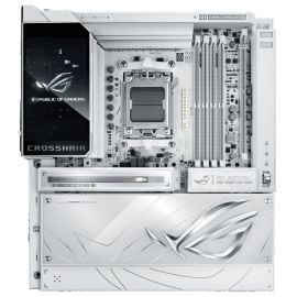 Материнcька плата ASUS ROG CROSSHAIR X870E GLACIAL sAM5 X870E 4xDDR5 M.2 USB Type-C Wi-Fi BT E-ATX білий