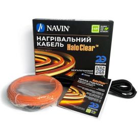 Кабель нагрівальний Navin HaloClear 18/600 двожильний для систем опалення 4.0м кв, 33.3м 600Вт 230В