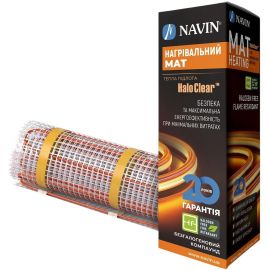 Мат нагрівальний Navin HaloClear 190/680 двожильний для систем опалення 3.5м кв, 0.5х7.0м 680Вт 230В