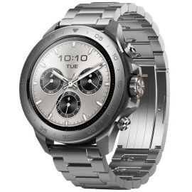 Смарт-годинник Mibro GS Explorer S 48мм, 1.32", 466x466, AMOLED, BT 5.3, Dual-band GPS, 10 ATM, суцільний титан