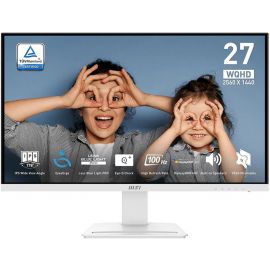 Монітор MSI 27" PRO MP273QW-E2 2xHDMI, DP, MM, IPS, 2560x1440, 100Hz, 1ms, sRGB 118%, білий