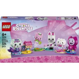 Конструктор LEGO Gabby's Dollhouse Друзі-коти Ґаббі з кубиків