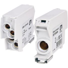 Блок розподільчий ETI, EDBJ-1x70-4x25 (192A, 1000V AC/1500V DC, IN: 1x70, OUT: 4x25, сірий)
