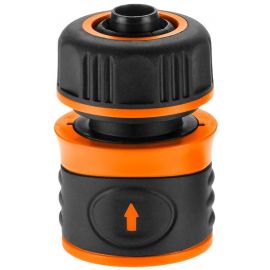 Конектор для шланга Neo Tools 1/2" наскрізний двокомпонентний біметалічний