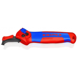 Ніж монтерський KNIPEX, вигнуте лезо, до 7мм, 0.065кг