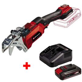 Пила шабельна акумуляторна Einhell GE-GS 18/150 Li Kit 18В акб 1х2.5А·год пропил 100/80мм хід 20мм ЗП 1.28кг