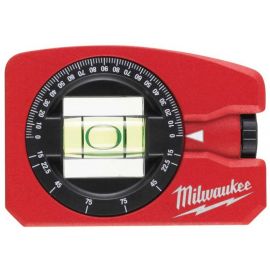 Рівень Milwaukee MiniBox, 7.8см, 1 капсула, 360° магнітний, алюмінієвий корпус