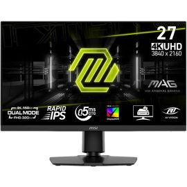 Монітор MSI 27" MAG 272URDF-E16 2xHDMI, DP, 2xUSB, Audio, IPS, 3840x2160, 160Hz, 0.5ms, sRGB 131%, FreeSync, Pivot, HDR400