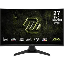 Монітор MSI 27" MAG 275CF-X24 2xHDMI, DP, Audio, VA, 240Hz, 0.5ms, sRGB 111%, CURVED, AdaptiveSync