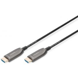 Кабель DIGITUS HDMI UHD 8K, AOC hybrid-fiber, type A M/M, 15м, чорний