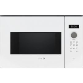 Мікрохвильова піч Bosch вбудована, 20л, електр. керув., 800Вт, дисплей, білий