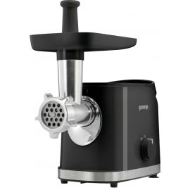 М'ясорубка Gorenje, 1800Вт, 2.1кг/хв, 2 решітки, насадка для ковбас, пластик/метал, чорний