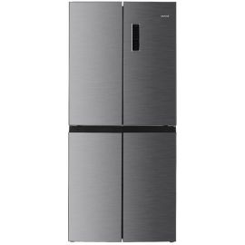 Холодильник Snaige багатодверний, 180x79x62, холод.відд.-237л, мороз.відд.-125л, 4дв., E, NF, нержавіюча сталь