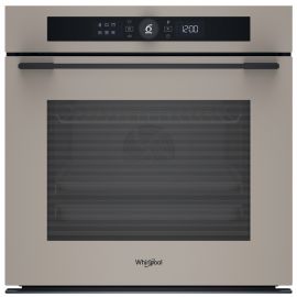 Духова шафа Whirlpool електрична, 73л, A+, дисплей, конвекція, піроліз, телескопічні напрямні, бежевий