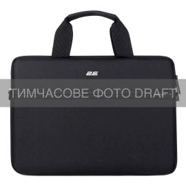 Сумка для ноутбука 2E, Slim Keeper 17", чорний