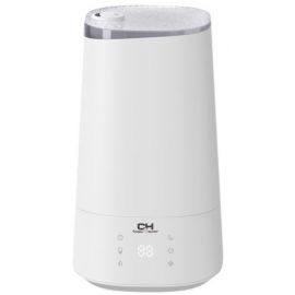 Зволожувач повітря Cooper&Hunter CH-3040TU 40м2, 4л, 300мл/г, ультразвуковий, верхня затока, ел. кер-ння, дисплей, УФ-очистка, підсвічування, авто вимкнення, білий