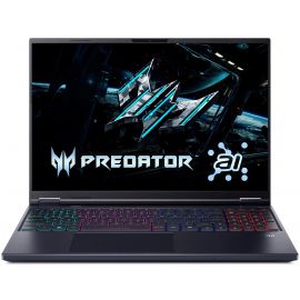 Ноутбук Acer Predator Helios Neo 16 PHN16-73 16" WQXGA IPS, Intel U7-255HX, 32GB, F1TB, NVD5060-8, Win11, чорний
