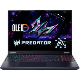 Ноутбук Acer Predator Helios Neo 16 PHN16-73 16" WQXGA OLED, Intel U9-275HX, 64GB, F2TB, NVD5090-24, Lin, чорний